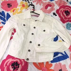 White Jean Jacket